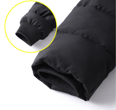 Abrigo de Algodón para Hombre con Forro Polar y Capucha Desmontable - Image 18