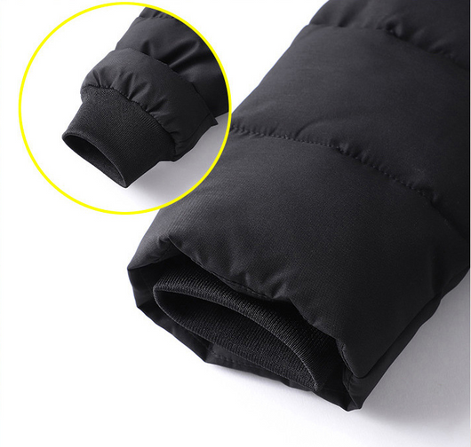 Abrigo de Algodón para Hombre con Forro Polar y Capucha Desmontable - Image 18