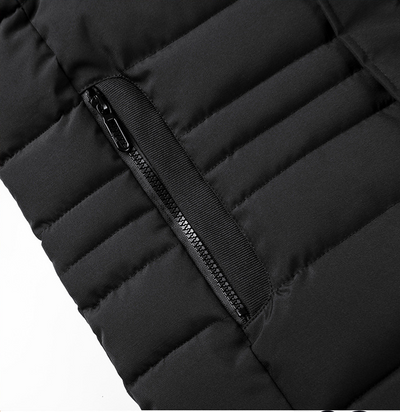 Abrigo de Algodón para Hombre con Forro Polar y Capucha Desmontable - Image 19