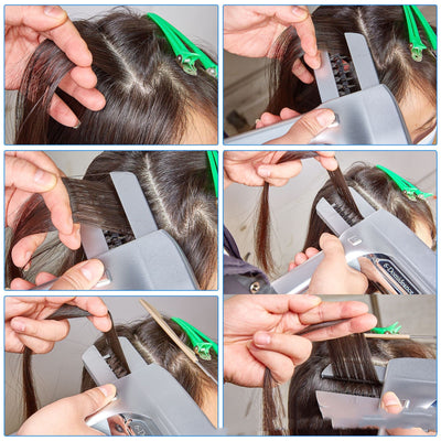 Máquina de Extensiones de Cabello sin Pegamento ni Residuos - Image 16