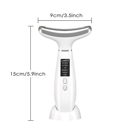 Instrumento de Belleza para Cuello con Luz LED y Compresa Fría Multifuncional - Image 13