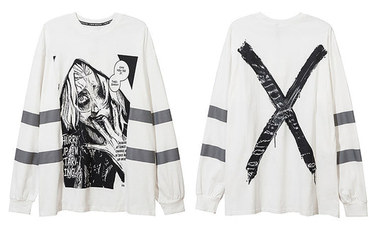 Camiseta Manga Larga Estampado Gothic para Hombre - Image 17
