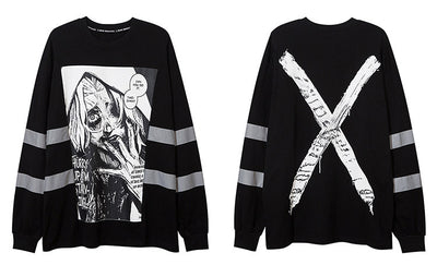 Camiseta Manga Larga Estampado Gothic para Hombre - Image 21