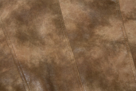 Abrigo de Cuero PU con Contraste de Colores para Hombre - Image 29