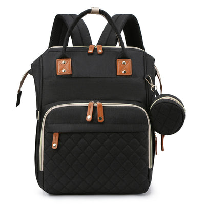 Mochila Mamá 2 en 1 con Cuna Plegable y Gancho para Carrito - Image 11