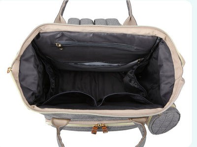 Mochila Mamá 2 en 1 con Cuna Plegable y Gancho para Carrito - Image 19