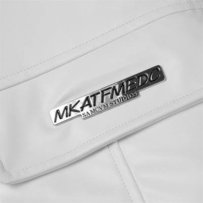 Chaqueta de Cuero Americana para Motociclista - Image 30