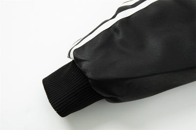 Abrigo de Cuero con Capucha para Hombre - Image 24