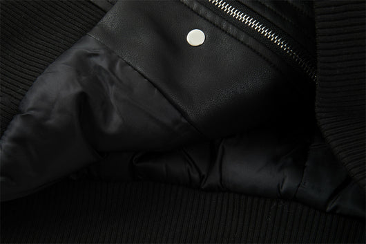 Abrigo de Cuero con Capucha para Hombre - Image 25
