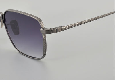 Gafas de Sol Piloto Titanio Puro - Diseño Versátil para Hombre y Mujer - Image 12