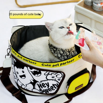 Mochila Transportadora Cápsula Espacial para Gatos - Transpirable y Gran Capacidad - Image 16