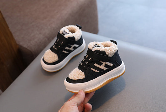 Zapatos de Algodón para Niñas con Lana de Cordero y Suela Antideslizante - Image 36
