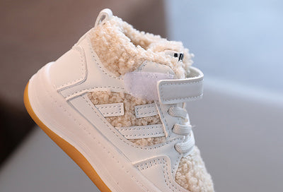 Zapatos de Algodón para Niñas con Lana de Cordero y Suela Antideslizante - Image 38