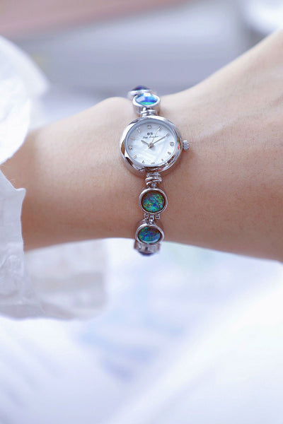 Reloj de Mujer Malachita con Piedra Rugosa - Diseño INS Colorido - Image 35