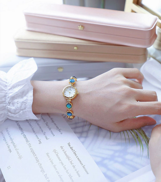 Reloj de Mujer Malachita con Piedra Rugosa - Diseño INS Colorido - Image 40