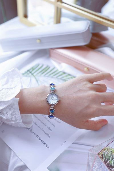 Reloj de Mujer Malachita con Piedra Rugosa - Diseño INS Colorido - Image 46