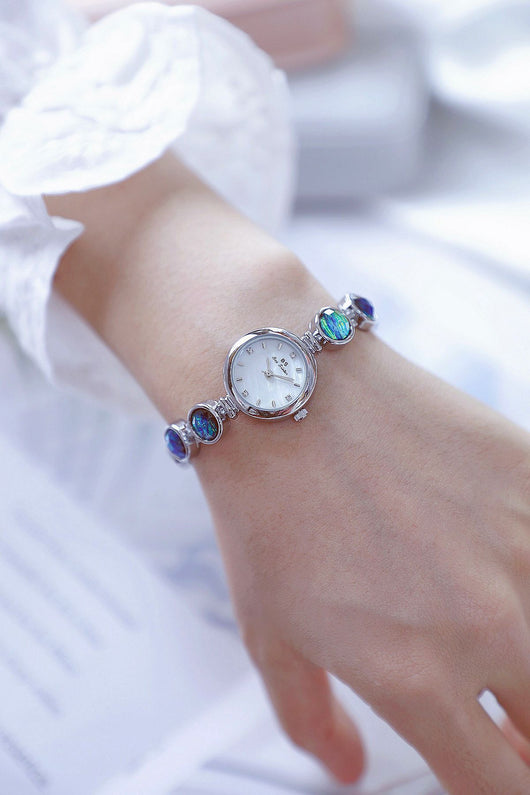 Reloj de Mujer Malachita con Piedra Rugosa - Diseño INS Colorido - Image 51