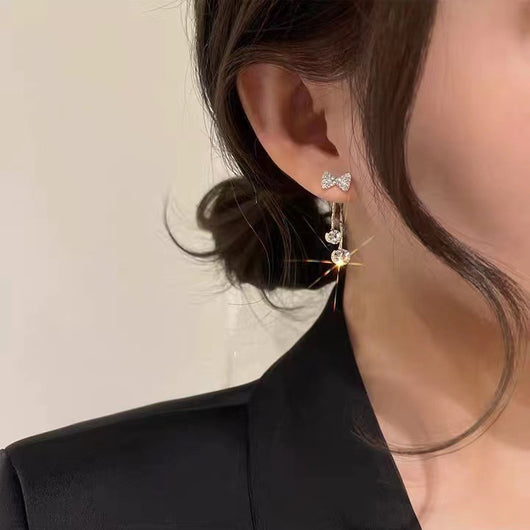 Aretes de Moño con Borlas - Estilo Dulce y Fashionable para Mujeres - Image 16