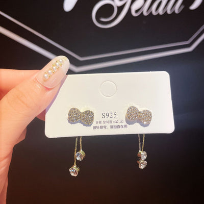 Aretes de Moño con Borlas - Estilo Dulce y Fashionable para Mujeres - Image 19