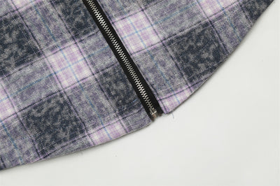 Camisa Chaqueta de Cuadros Vintage para Hombre - Image 31