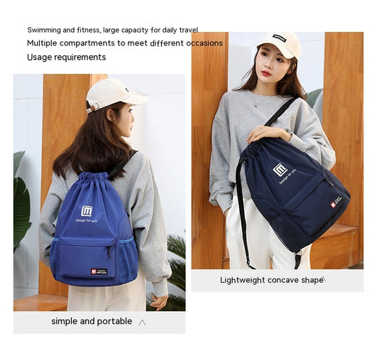 Mochila de Viaje Mujer Gran Capacidad Bolsa Deportiva Impermeable - Image 22
