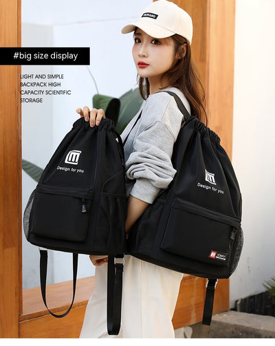 Mochila de Viaje Mujer Gran Capacidad Bolsa Deportiva Impermeable - Image 23