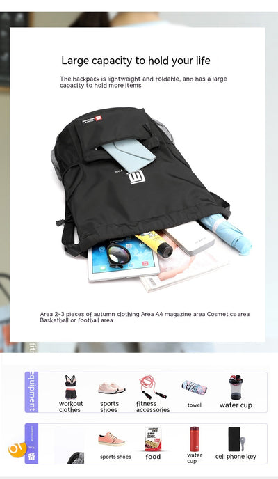 Mochila de Viaje Mujer Gran Capacidad Bolsa Deportiva Impermeable - Image 30