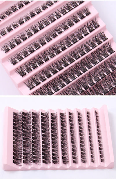 Set de Pestañas Postizas Naturales con Clusters Individuales de Alta Densidad - Image 29