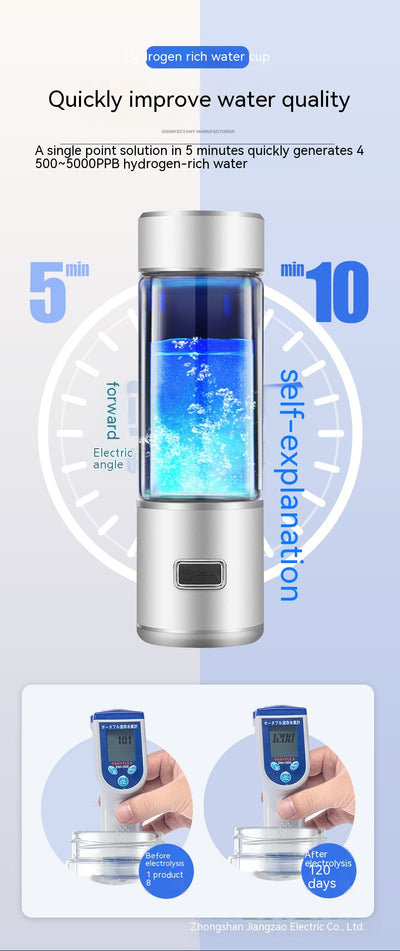 Vaso Generador de Agua Hidrogenada 8000ppb - Image 20