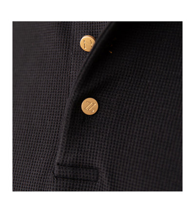 Polo Retro de Manga Larga Ajustado en Colores Sólidos - Image 74