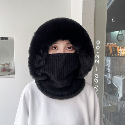 Conjunto Tejido Gorro y Bufanda con Forro Polar - Image 24