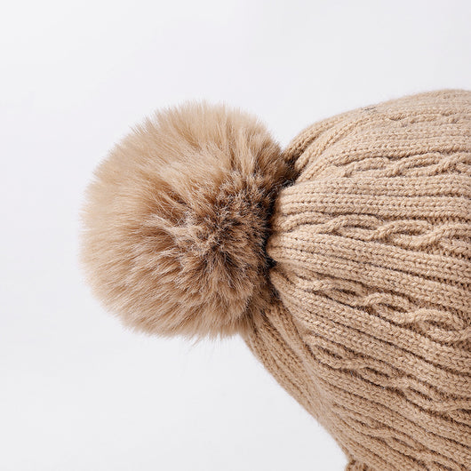 Conjunto Tejido Gorro y Bufanda con Forro Polar - Image 27