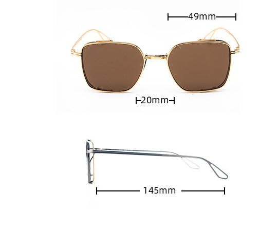 Gafas de Sol con Montura Metálica Protección UV - Image 17