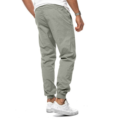 Pantalones Casuales Hombre Primavera Otoño Ajuste Relajado Deportivos - Image 27