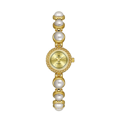 Reloj Pulsera Perlas Elegancia Temperamento para Mujer - Image 14