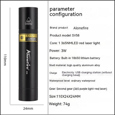 Lámpara UV Ultravioleta para Verificación y Detección de Billetes Falsos - Image 11