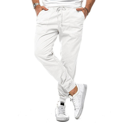 Pantalones Casuales Hombre Primavera Otoño Ajuste Relajado Deportivos - Image 32