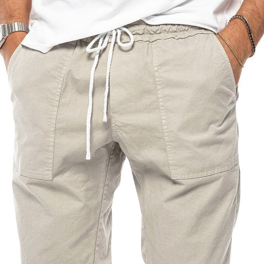 Pantalones Casuales Hombre Primavera Otoño Ajuste Relajado Deportivos - Image 34