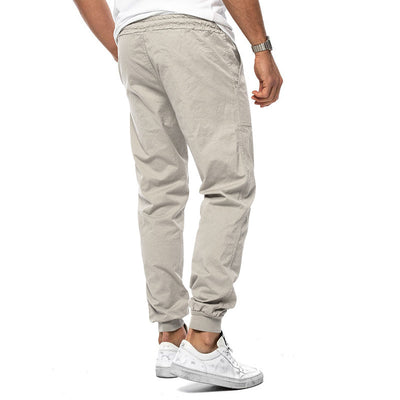 Pantalones Casuales Hombre Primavera Otoño Ajuste Relajado Deportivos - Image 39