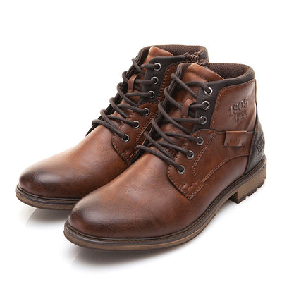 Botas Martin de Cuero Vintage para Hombre - Image 7