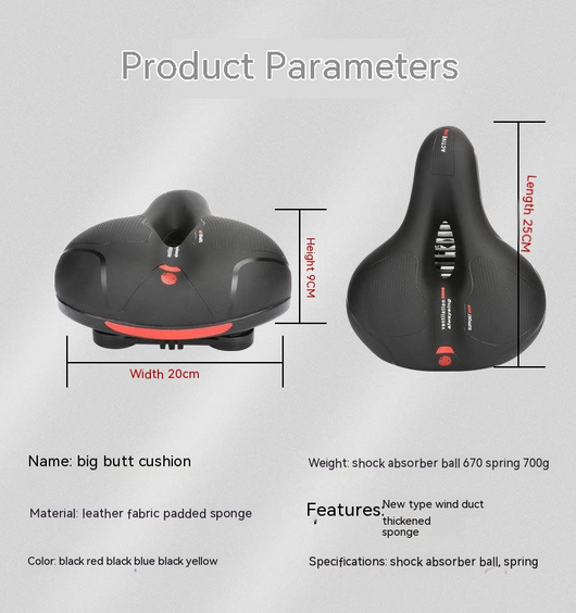Asiento Acolchado para Bicicleta - Comodidad Premium en Cada Pedalada - Image 8