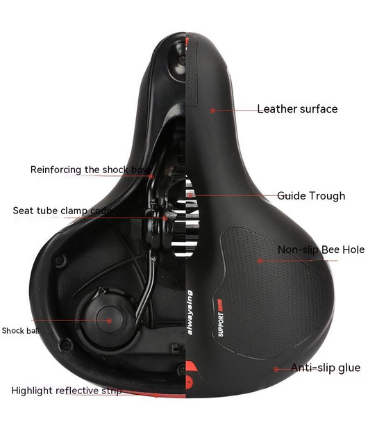 Asiento Acolchado para Bicicleta - Comodidad Premium en Cada Pedalada - Image 9