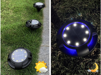 Luz Solar Subterránea LED para Jardín y Exterior - Image 7