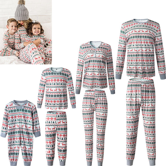 Prendas Navideñas Estampadas para Toda la Familia