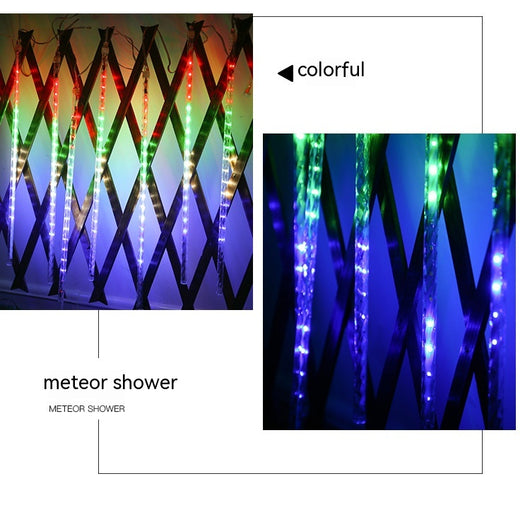 Luces Navideñas Meteor LED Impermeables 50cm - Decoración Exterior Premium - Image 21