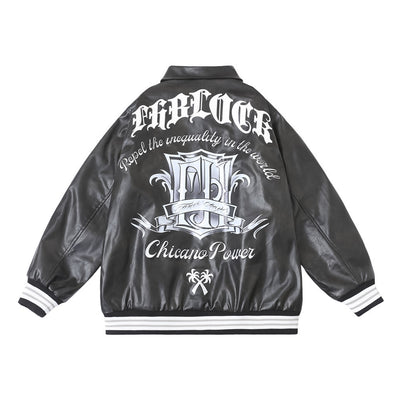 Chaqueta de Motociclista para Hombre con Estampado Floral - Image 14