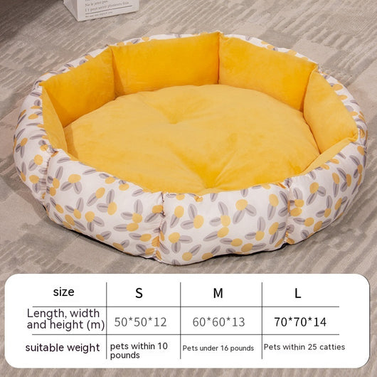 Cama Octagonal para Mascotas con Forro Polar Universal - Image 15