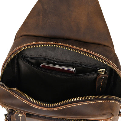 Bolso Bandolera de Cuero Genuino Retro - Estilo Casual Premium - Image 15