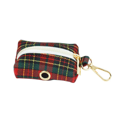 Collar y Correa para Perro a Cuadros Navideño con Fondo Verde - Image 27