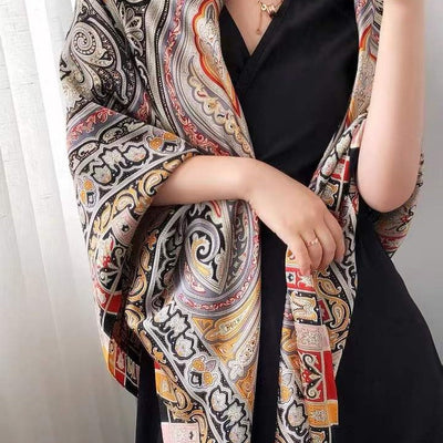 Pañuelo de Seda Versátil - Elegancia y Sofisticación - Image 12